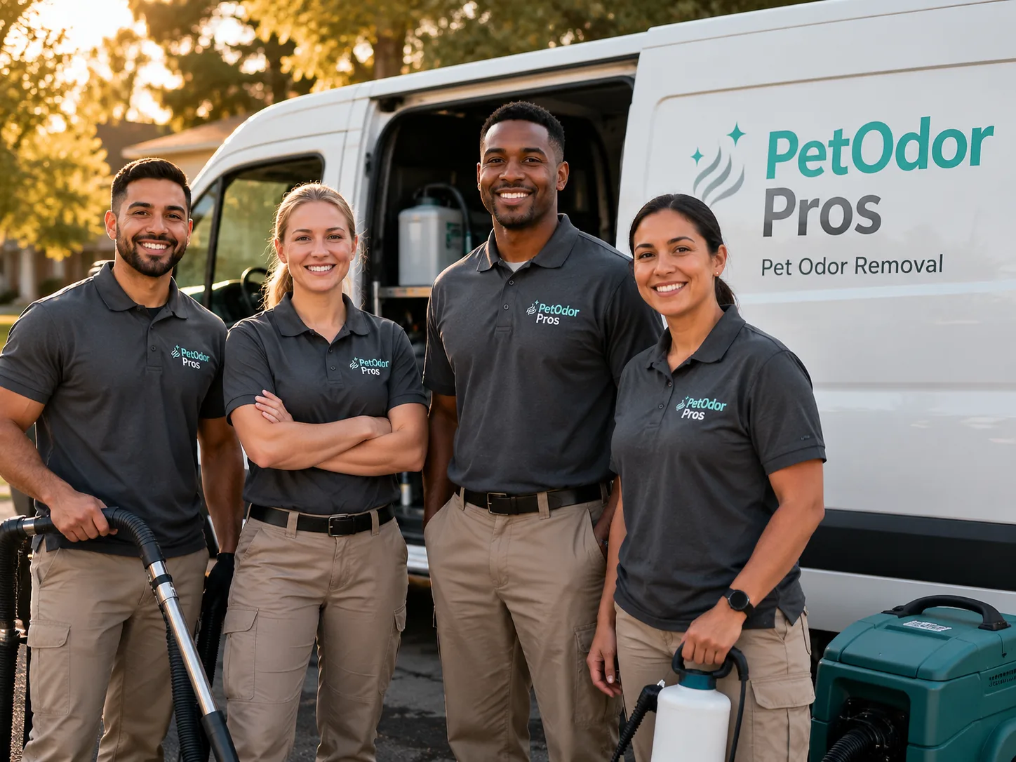 Pet Odor Removal team serving Minto, ND